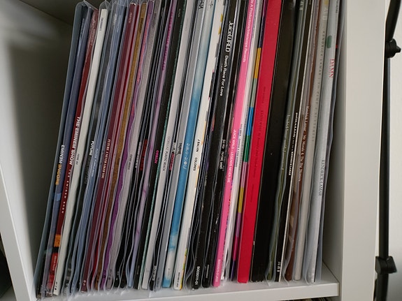 Hip hop- ja rap-vinyylilevyjä