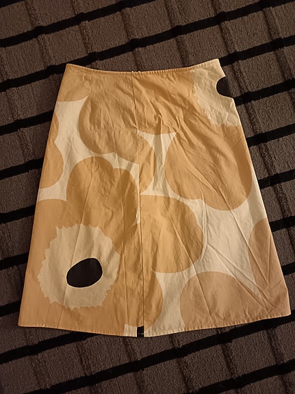 Marimekko unikko - hame 34/S beige