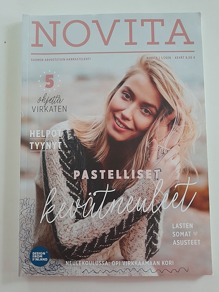 Novita -neulelehti kevät 2018