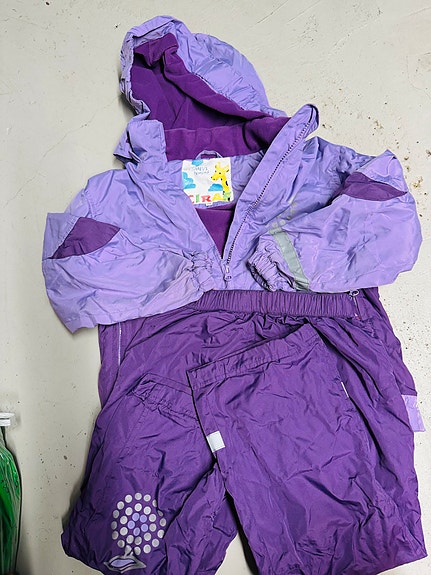 Välikausi takki housut koko 116