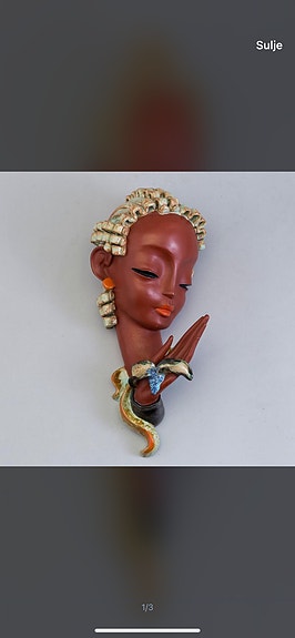 Seinäfiguuri Goldscheider 1930-luku