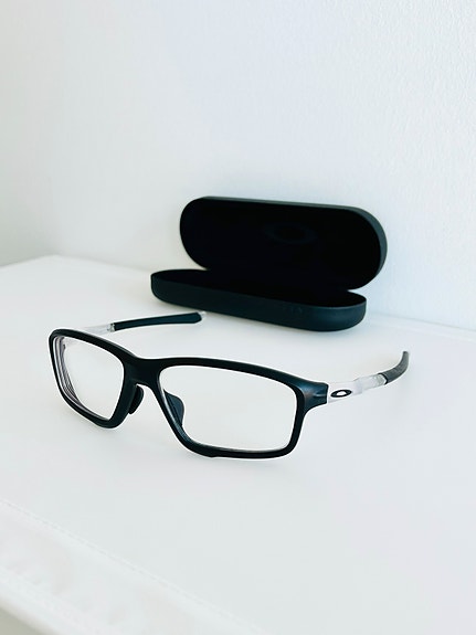 Oakley Crosslink Zero urheilulasit + Reseptiliinsit (Matte Black)