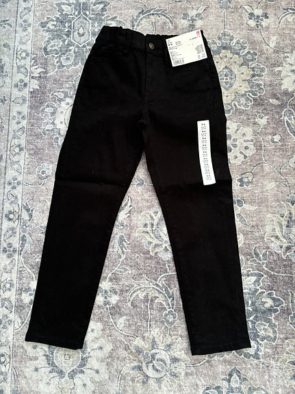Uudet Uniqlo ultra stretch Slim fit jeans koko 5-6, 115-125 cm