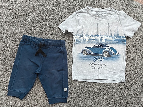 Nosh shortsit Mayoral t-paita auto