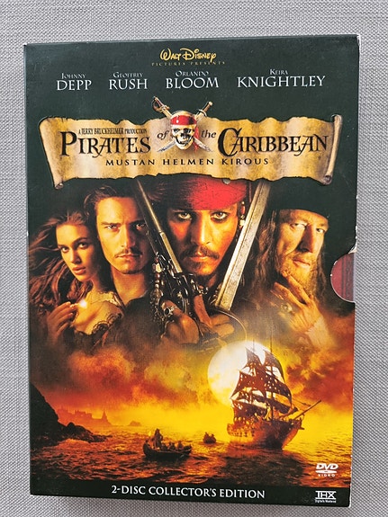 DVD Mustan helmen kirous - Pirates of the Caribbean 1