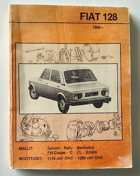 Korjauskäsikirja Fiat 128