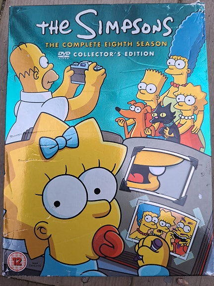 Simpsonit kausi 8 dvd