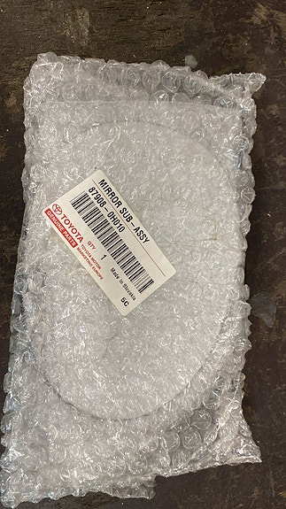 Toyota sivupeilin lasi oikea 87908-0H010