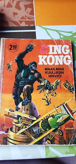 Vanha king kong sarja kuva