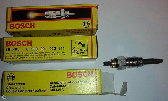 VW ym Hehkutulppa UUSI 3kpl Bosch 0 250 201 032