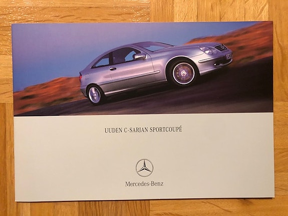 Esite Mercedes C-sarja Sportcoupe 2000 / 2001 W203 CL203 C203 suomi