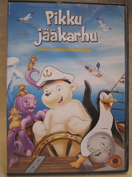 Pikku jääkarhu Vieras Etelänavalta dvd