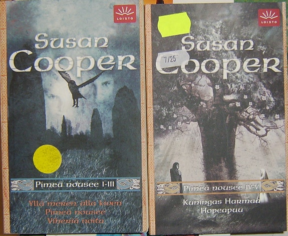 Susan Cooper : Pimeä nousee ja muuta