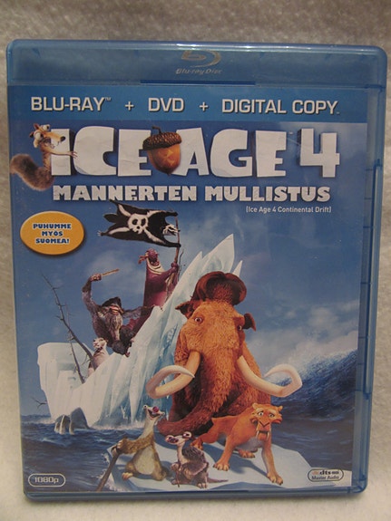Ice Age 4 blu-ray + dvd