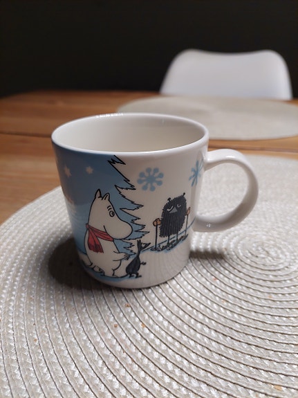 Muumimuki hiihtokilpailu