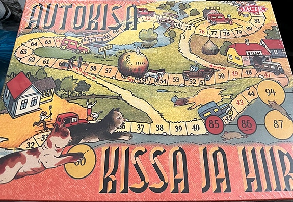 Kissa ja hiiri & autopeli