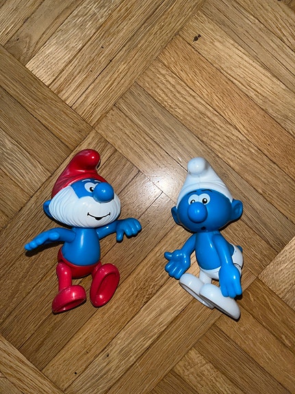 Vanhat smurffi figuurit