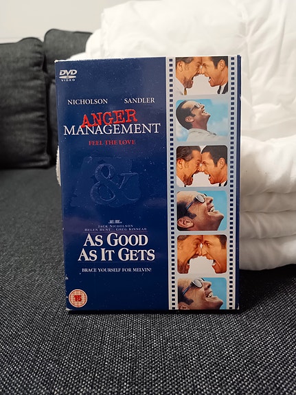 Anger management ja As good as it gets -elokuvat