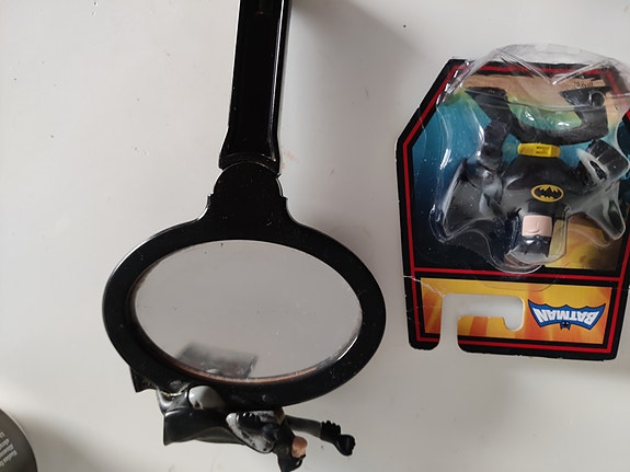 Batman figuuri ja peili