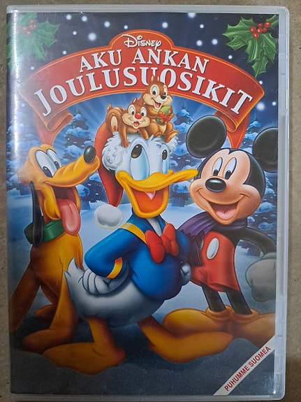 Aku ankan joulusuosikit dvd