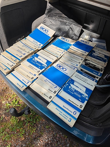 Saab 900 / 99 korjaamon korjausmanuaaleja