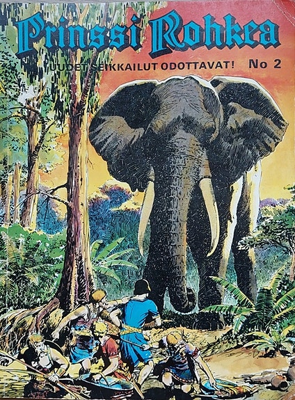 Prinssi Rohkea 2 Afrikka 1976 1. painos