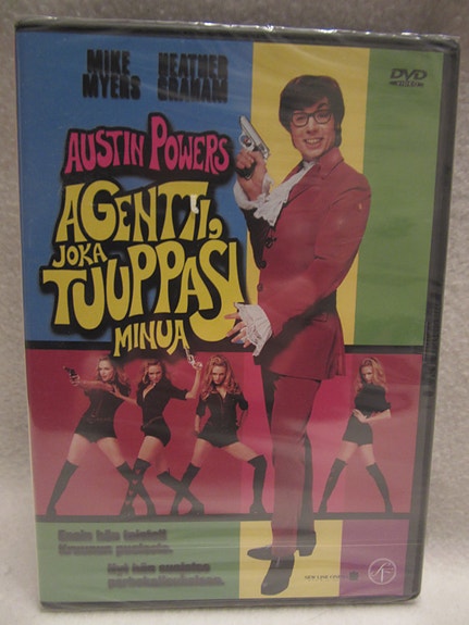 Austin Powers - Agentti joka tuuppasi minua dvd uusi