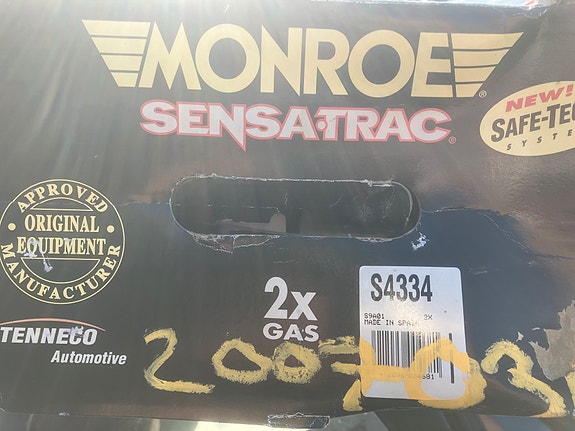 Hyundai Accent Etuiskarit Monroe 94-00