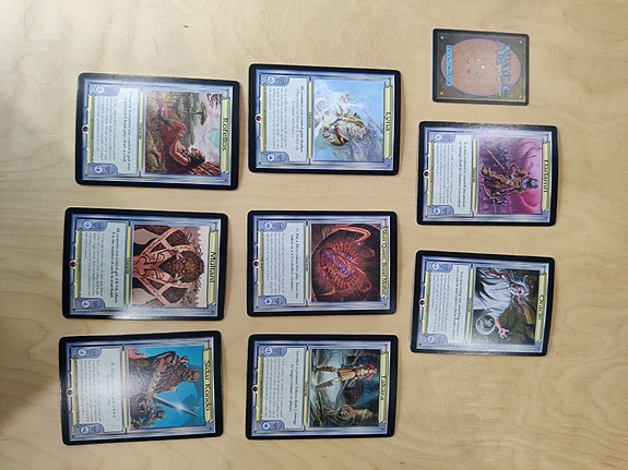 MTG:  Vanguard Oversized vintage kortit MTG