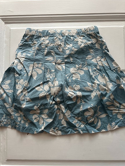 Blue sportswear vaalea sininen hame