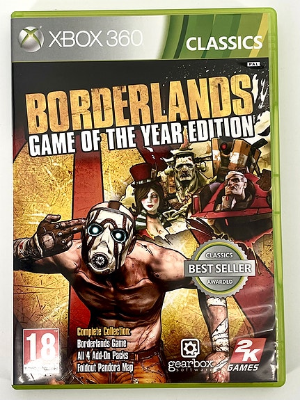 Borderlands GOTY Xbox 360