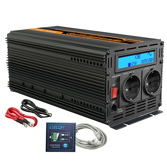 Invertteri 12V 3000W 6000W 230V puhdas siniaalto
