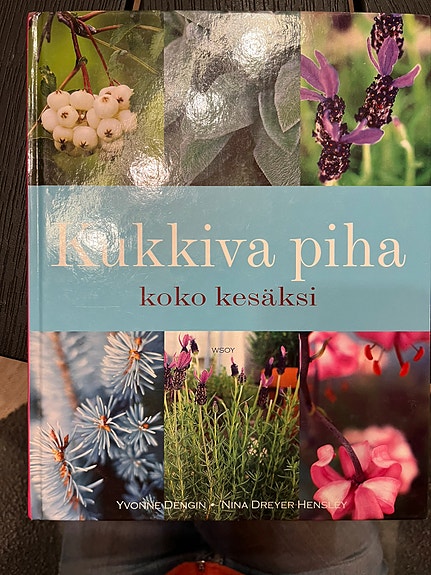 Kukkiva piha koko kesäksi -kirja
