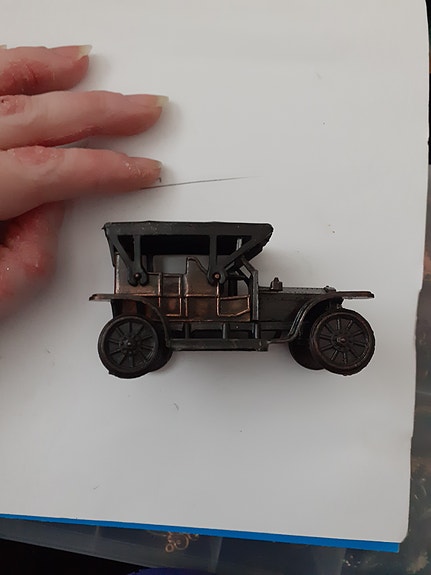 Hauska terotin: vanha auto