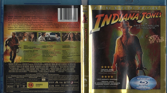 Indiana Jones ja kristallikallon valtakunta – 2-Disc Special Edition (Blu-ray)