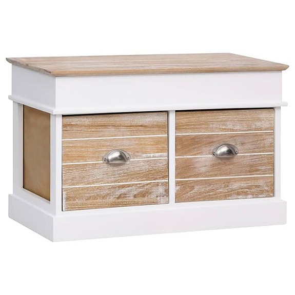 vidaXL Eteisen penkki 70x35x45 cm keisaripuu(sku284079