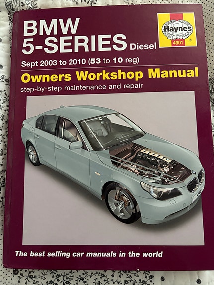 BMW 5- sarja korjauskirja (diesel)