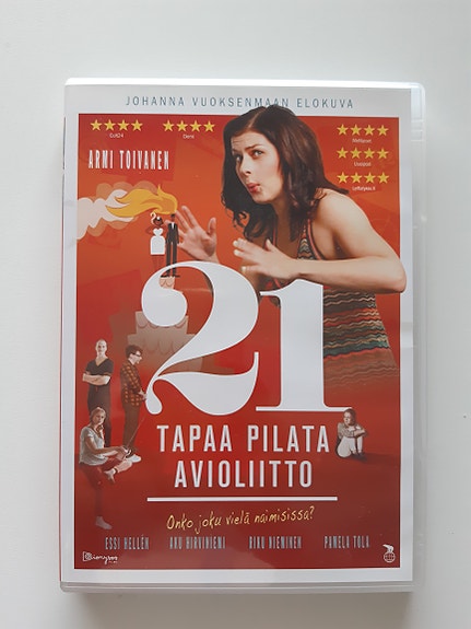 Dvd-elokuva: 21 tapaa pilata avioliitto