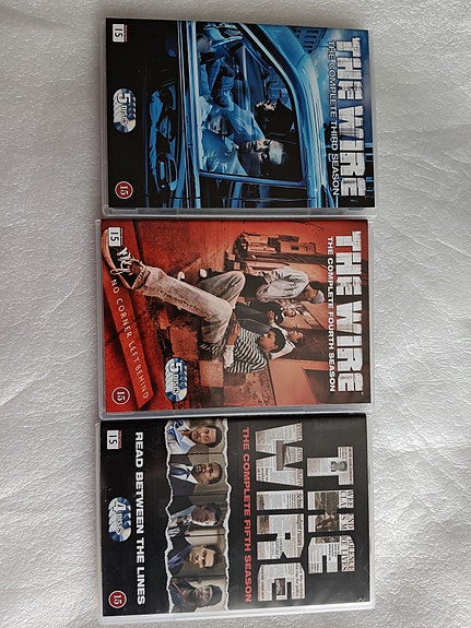 The Wire - kaudet 3-5 DVD