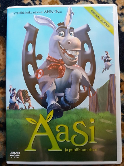 Aasi perhe-elokuva dvd Shrekin tekijältä