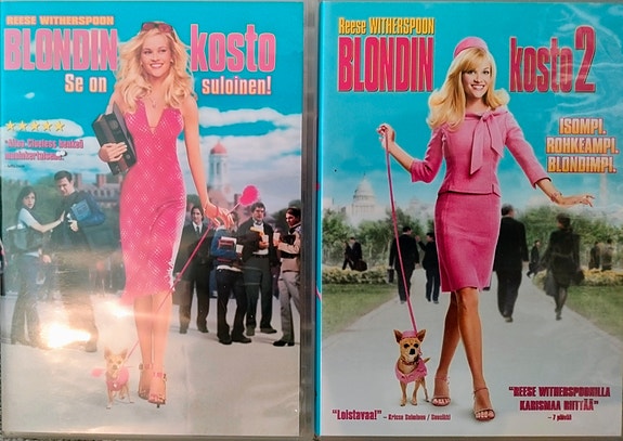 Blondin kosto 1&2 dvd