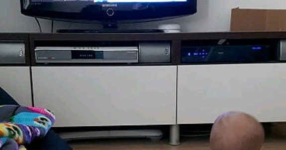 tv-taso laatikoilla