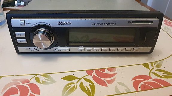 Biltema 24-670 Car Stereo Radio/MP3/USB. Kenwood KRC-358RA Cassette/Fm.