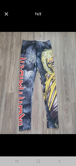 Iron Maiden legginsit M