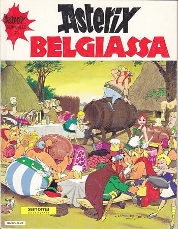 Asterix Belgiassa 1.p. 1979