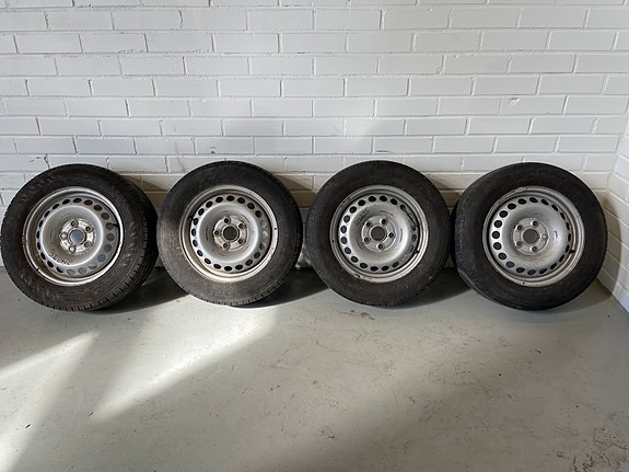 5x120 16C" Pakettiauton peltivanteet + 205/65R16C Kesärenkaat (44)