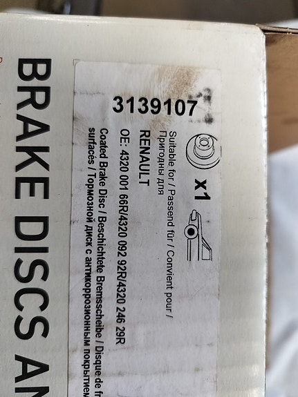 Renault Megane 4 takajarrulevyt laakereilla