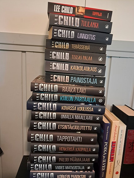 Lee Childin Jack Reacher -sarjan kirjoja
