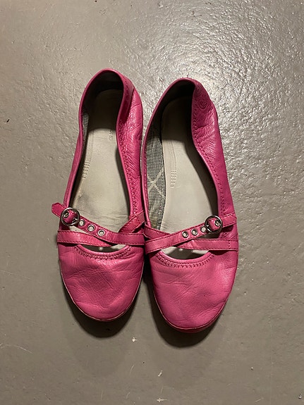 Nahkaiset Vagabondin ballerinat