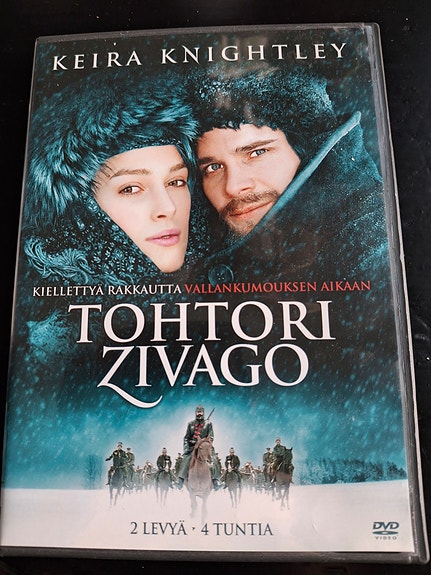 Tohtori Zivago tupla Dvd, uudenveroinen